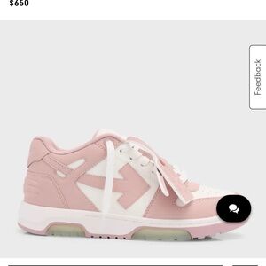 Off white sneakers